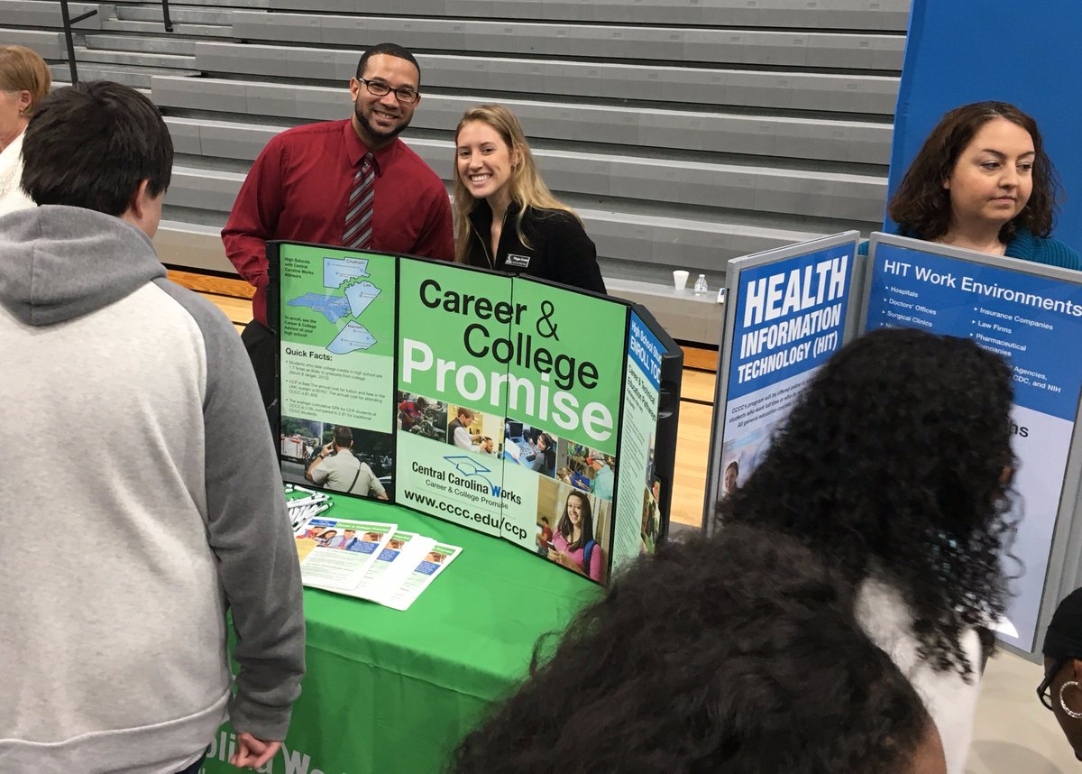 HarnettCoCTE's tweet photo. Career Awareness Fair at Overhills High today! Sponsored by the Harnett County Business Education Partnership #HCSCTE #CTEWorks https://t.co/jdiO1m8yWo