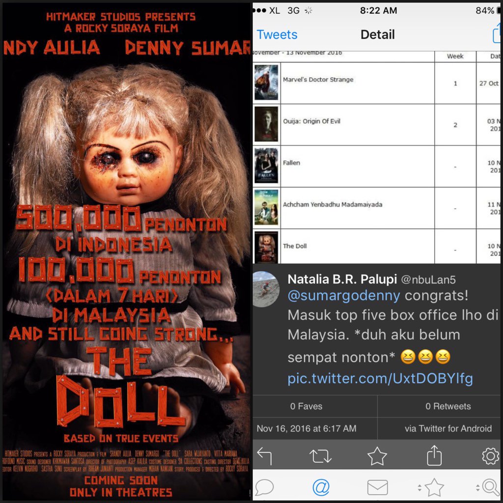 Saluteee👏🏻👏🏻👏🏻 to the best horror this year <a href="/HitMakeStudios/">Hitmaker Studios</a> 

👍🏻 Good Job.