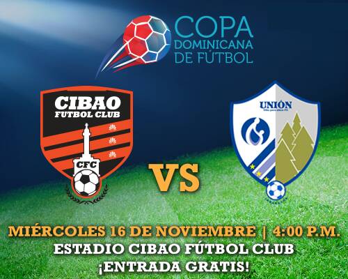 CibaoFC's tweet photo. #FanCibaoFC mañana necesitamos todo tu apoyo para defender la Copa, ¡Acompáñanos! #CibaoFC vs #UnionVPNFC #CDF2016  #DefendiendoLaCopa https://t.co/zOzVw0Ns8w