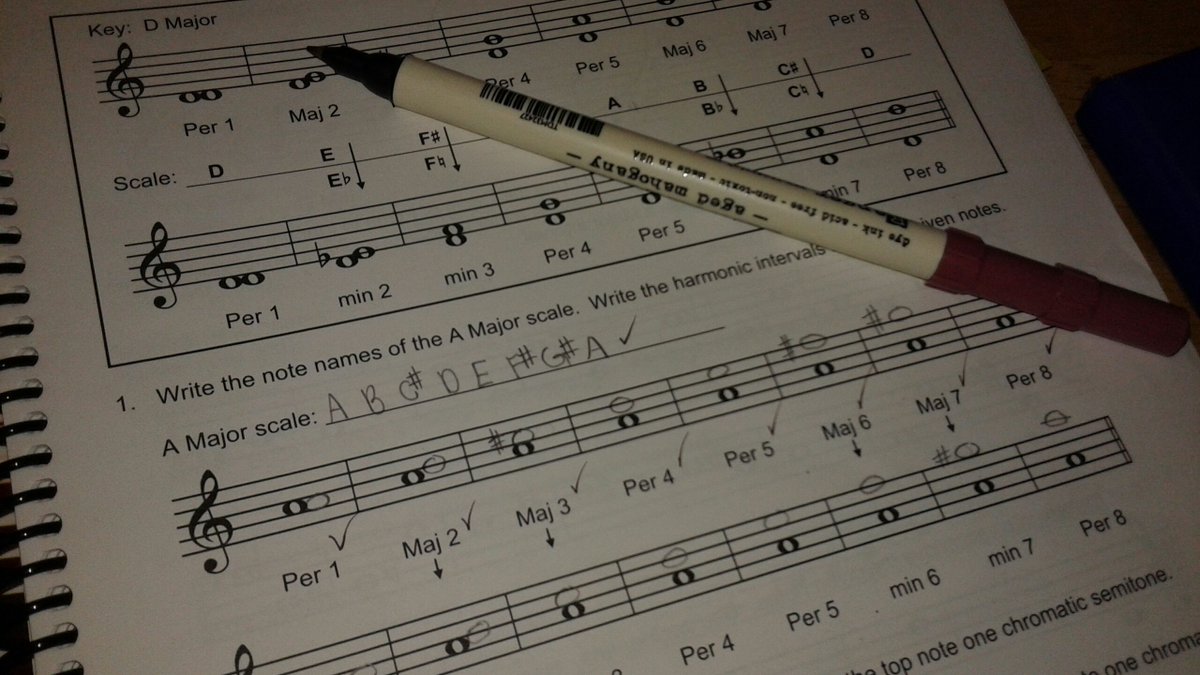 themusicalmuse's tweet photo. Supper time reading. #musictheory #markinghomework https://t.co/hqmeVLq8Ck