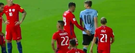 Resultado de imagen para Gonzalo Jara a Gaston Ramirez