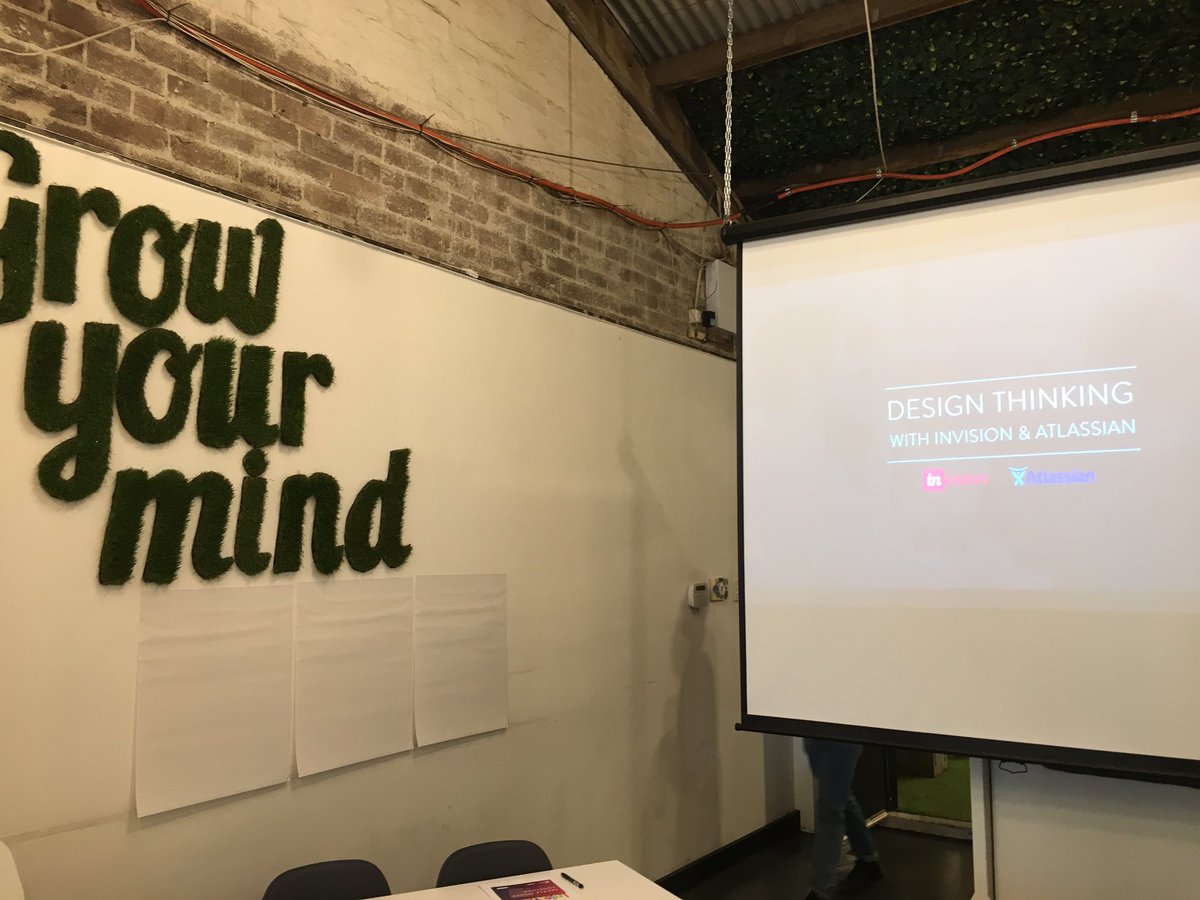 InVisionApp's tweet photo. Excited to get started with @Atlassian in Sydney! #tackleissuestogether #designthinking https://t.co/XJhCDb6F5q