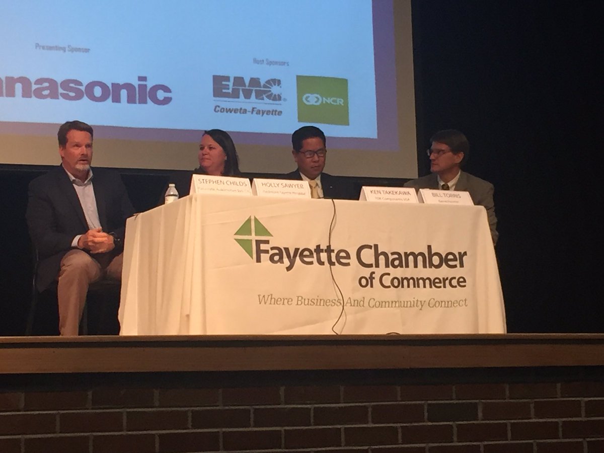 Fayette  Co Chamber presented Workforce &amp; Ed Forum for parents @ McIntosh HS in Peachtree City tonight.<a href="/GACTE/">Georgia ACTE</a> <a href="/georgiadeptofed/">Georgia Department of Education</a>
