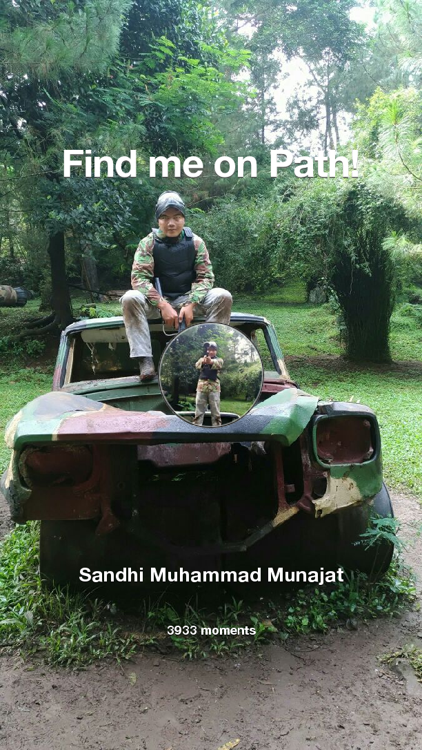 SandhiMuhammad's tweet image. Find me on #Path now! Go to path.com/profile/3RVjgh