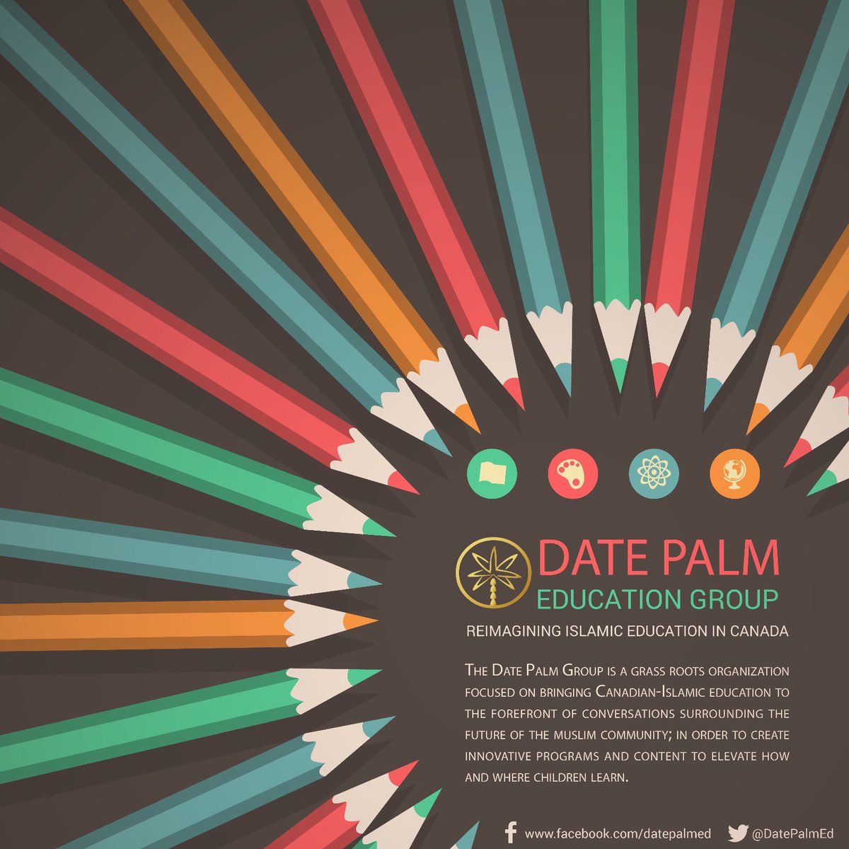 DatePalmGroup's tweet photo. Let's work together to raise the standards of Islamic education in Canada. #RaiseYourVoice and join the conversation. #IslamicEd https://t.co/5l5GLKuJgj