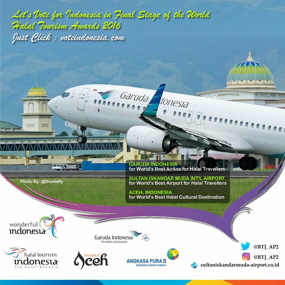18. Ayo support <a href="/IndonesiaGaruda/">Garuda Indonesia</a> &amp; bandara @BTJ_AP2 dari @AngkasaPura_2 dlm #WHTA2016. #PesonaIndonesia #WonderfulIndonesia