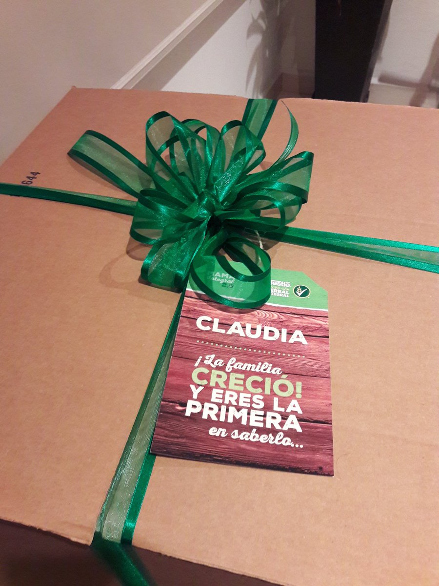 claucastro_cc's tweet photo. La familia @NestleMX creció y ¡vaya forma de darme la noticia! #MamaIntegral #cerealesNestlé https://t.co/Qjbqp6PTCj