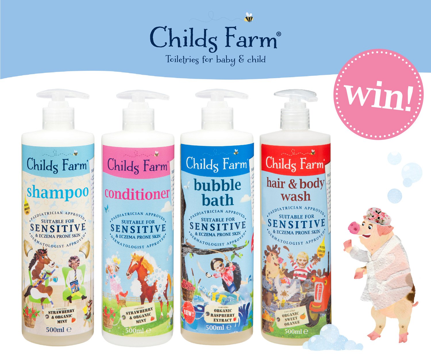 childs farm shampoo 500ml