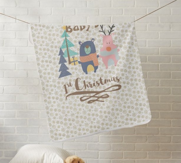 RunJoStyle's tweet image. Is this your #baby's first #Christmas?  Celebrate with this fantastic #blanket! ow.ly/vepj306cM2z #NewMother