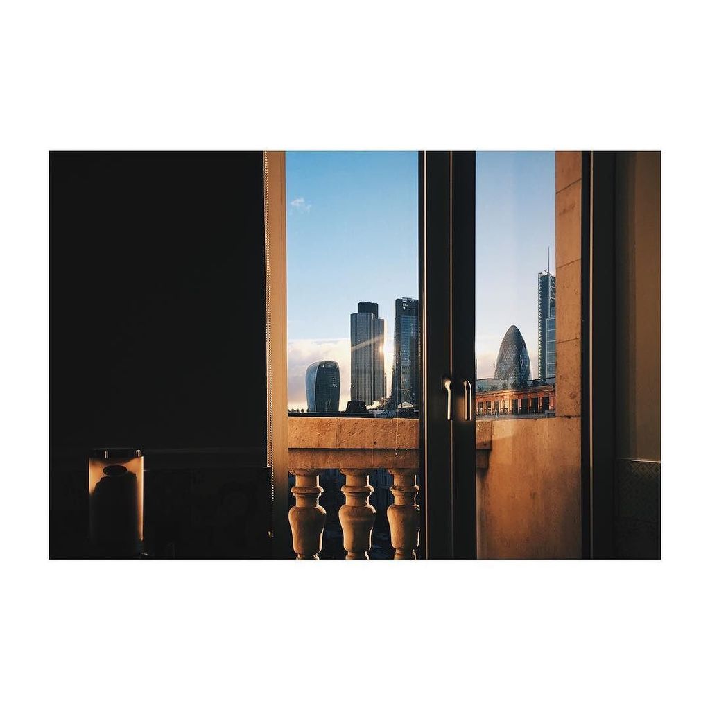 This mornings @noble_esp gig <a href="/wearesocial/">We Are Social</a> #london #views