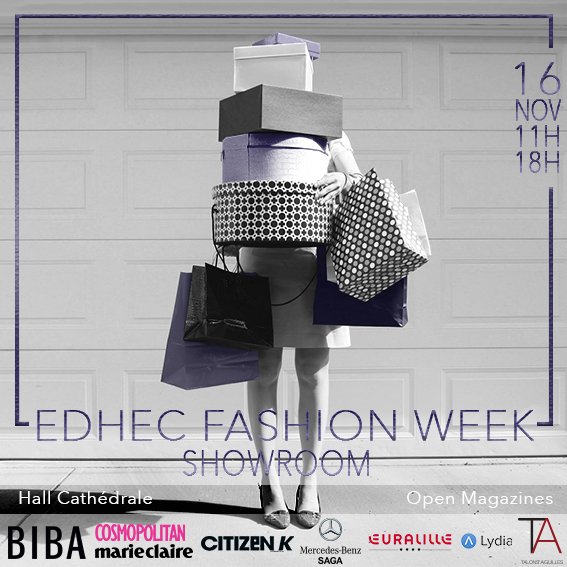 TalonsEdhec's tweet image. Lancement de la journée showroom où tu pourras dénicher les tenues tendances de boutiques lilloises ! #showroom