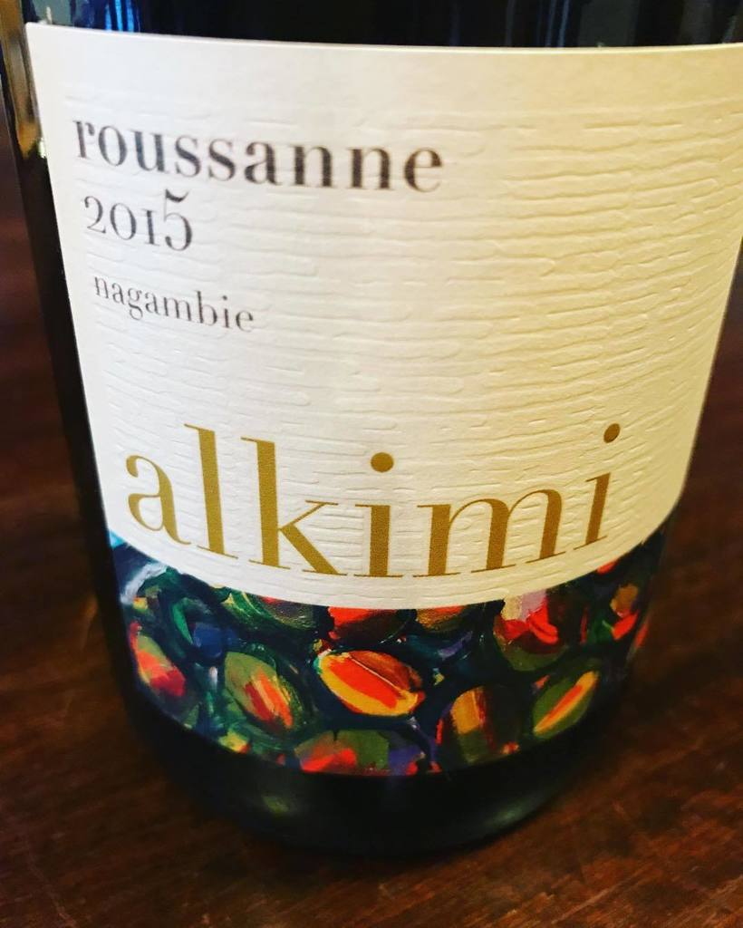 Generous yet structural Roussanne from <a href="/alkimiwines/">Alkimi Wines</a> ift.tt/2fV5mcl