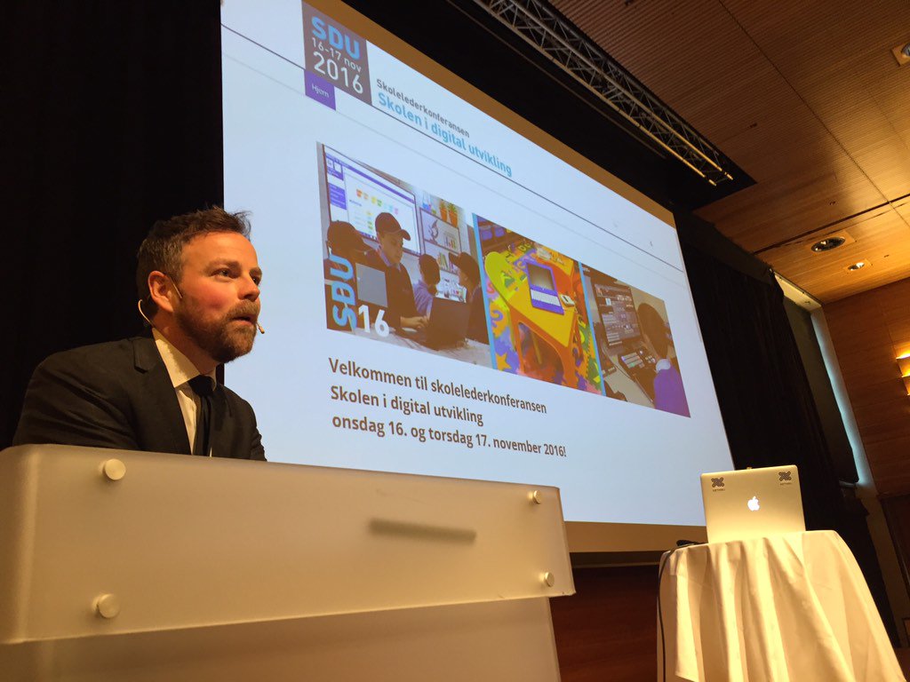 Digitalisering er viktig, men god digitalisering er viktigare, seier <a href="/konservativ/">Torbjørn Røe Isaksen</a> på skolelederkonferansen om IKT