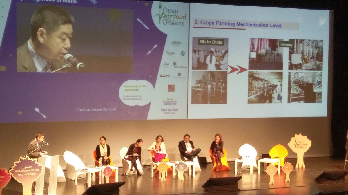 Les chinois vont très vite, ici un slide toutes les 2 secondes sur les myrtilles ! #openagrifood 
Un chinois de 50 ans a connu la famine !