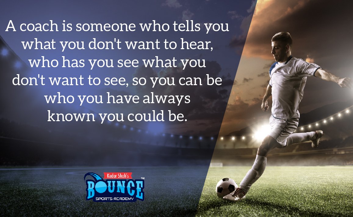 theBounceway's tweet photo. A coach is the one who will tell you how it is. Book your Session now! #BSA #BounceSportsAcademy #Coaching #Football #FootballCoaching #RT https://t.co/ewkpmI80qA