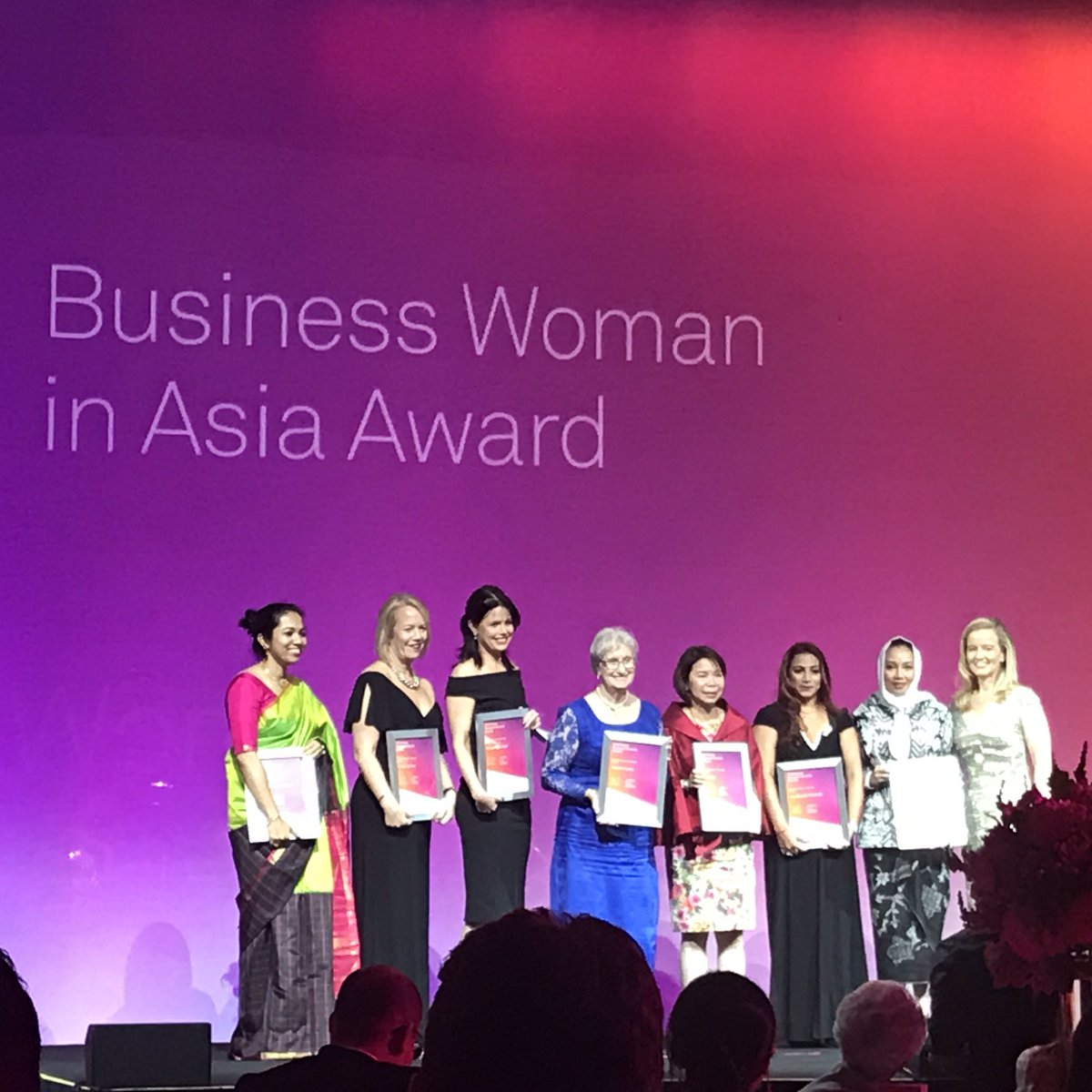 What an incredibly impressive finalist line up of female Asian leaders at the TBWA tonight in Melbourne!! #TelstraBizWomen