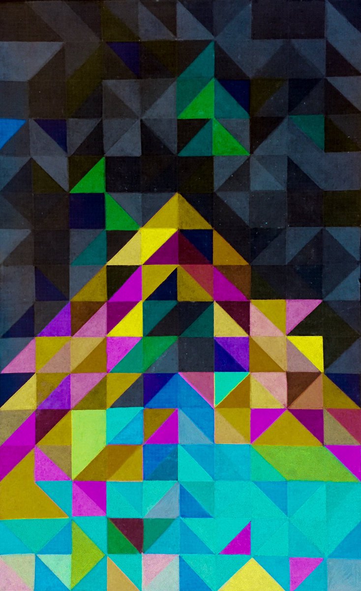 afterartescapes's tweet photo. "Spectrum Rising (Series)" #invertedcolor #art #austin #gallery #color #spectrum https://t.co/SudliSvY2Z