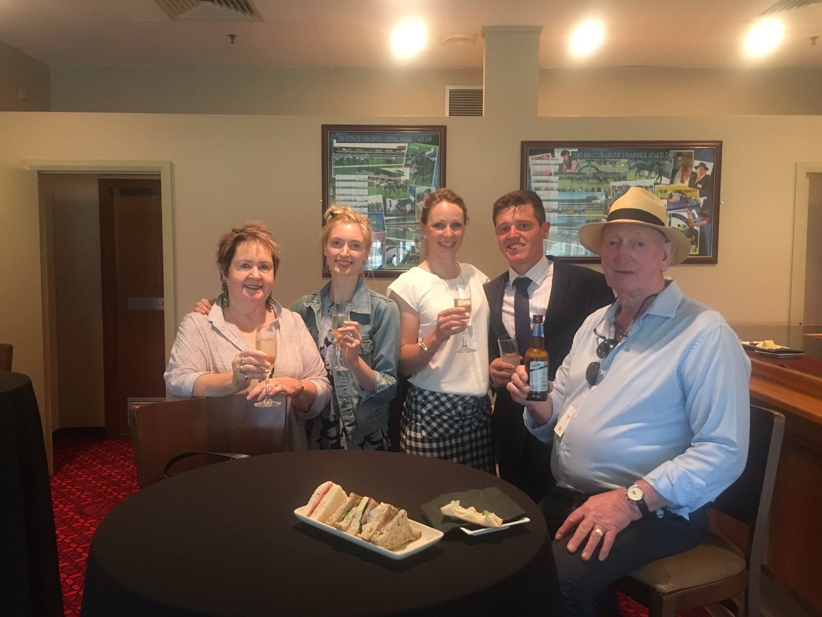 AttardLucy's tweet photo. Winners are grinners, go Reiby The Red #5lengths 🍾👏🏻🏇 @atc_races @AdamHyeronimus @WarwickFarmNews @hawkesburyrc @SkyRacingAU https://t.co/AgPrzlKpkv