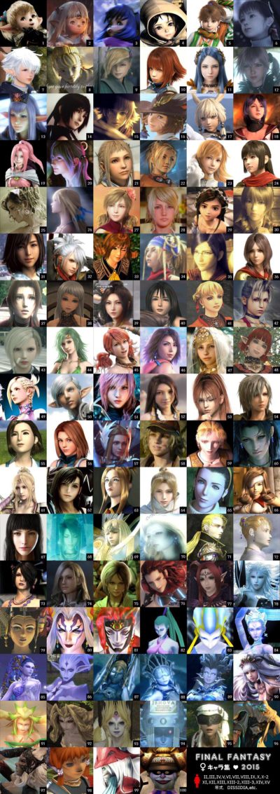 Ffブレイブエクスヴィアス攻略速報ch على تويتر Ffbe Ff歴代女キャラ一覧 美女から人外まで勢揃い みんな誰が一番好き ブレイブエクスヴィアス T Co Iqtkjjirok Ffbe ブレイブエクスヴィアス