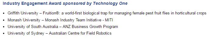 .<a href="/ANZ_AU/">ANZ Australia</a> Business Growth Program delivered by @UniSA_CBG for ANZ nominated as finalist for tonight's #HEAwards16! Good luck to all nominees!