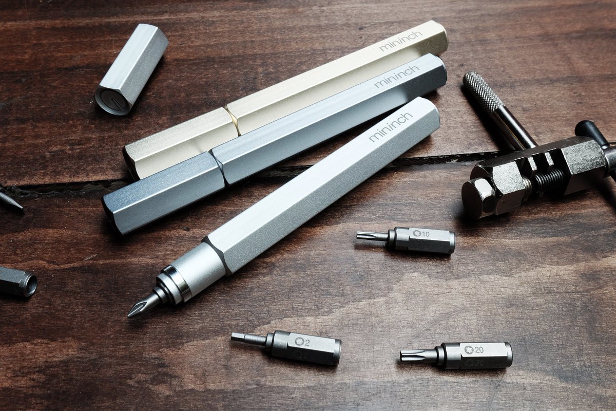 frankbrosdesign's tweet photo. Switched-on design for those into the now and zen. Shop #Mininch Tool pen now #WallpaperSTORE #Holidays #Asia #Tech #Design https://t.co/IprrrRAdn7