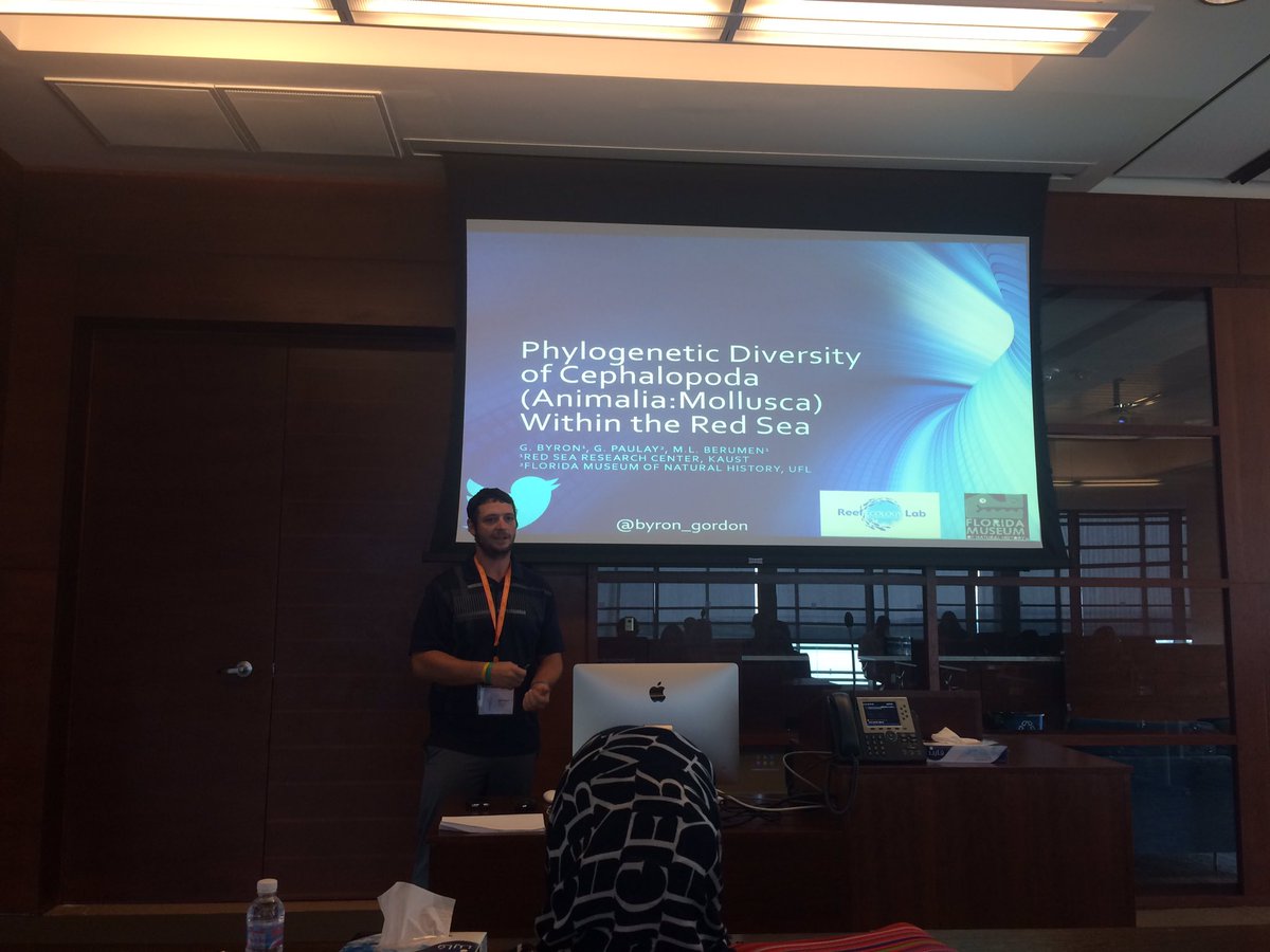 @byron_gordon talks about cephalopod diversity in the Red Sea at #ICMERS2016: recurring theme of we don't know much about these! <a href="/cephs/">TONMO</a>