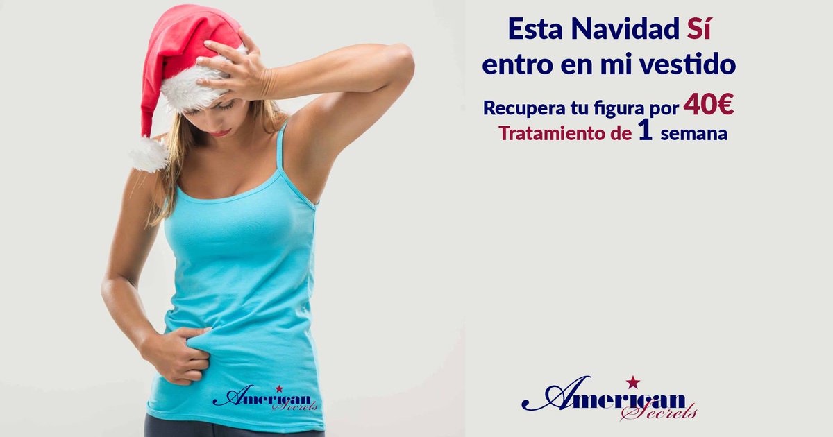 centrosamerican's tweet photo. Recupera tu figura antes de #Navidad con nuestro Tratamiento Express de 1 Semana ¡TODO POR 40 €! #americansecrets #granada #FelizMiercoles https://t.co/0x3U5mk7bd