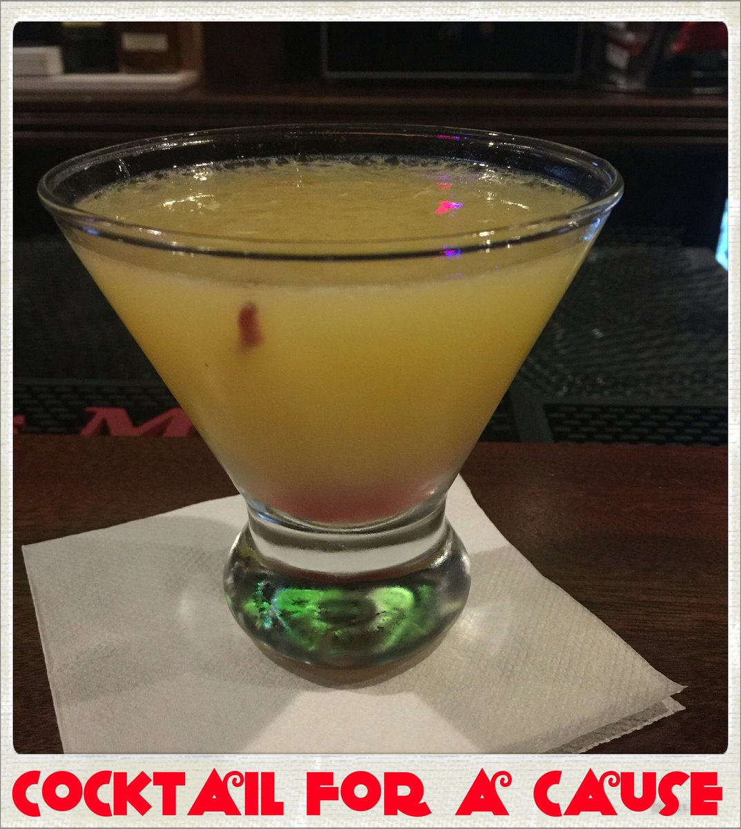 Stop by @Mojos428 and grab a MOON RIVER. Help support Woodland Schools Foundation 
#COCTAILFORACAUSE 
#MOJOS #WSF #fundraising