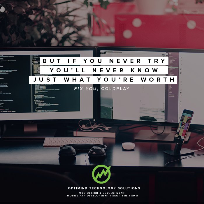 optimind's tweet photo. Don't be scared. Embrace #digitalmarketing now! Visit https://t.co/1vtFqTRkTK to start with! #OptimindTechnologySolutions https://t.co/jC13KwGSWn