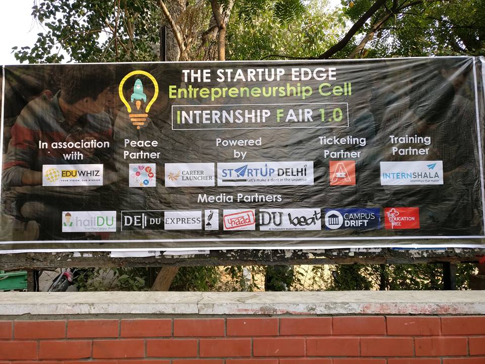 Internship Fair 1.0 at #RamjasCollege #DelhiUniversity (<a href="/ramjas_college/">Ramjas College</a> )
By The Startup Edge - Entrepreneurship Cell, Ramjas College