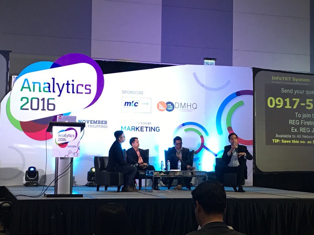 lalarimando's tweet photo. Ask the right question to get the right answers, says @McShutterlovin #Analytics2016 https://t.co/KAgrsDjtZK
