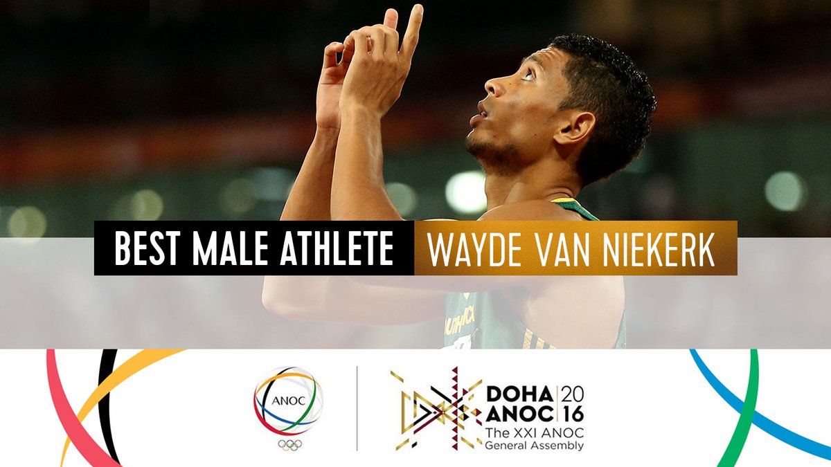 BestofBloem's tweet photo. Congratulations @WaydeDreamer on your Best Male Athlete #ANOCGA2016 win. You keep raising the flag high 🏆#BoB2016 https://t.co/8iwzZmU9mb