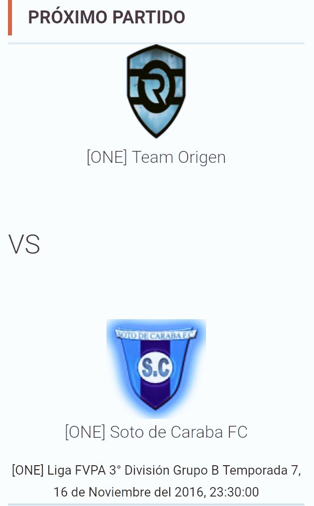 TitoSpainLSD's tweet photo. MATCH DAY|| Hoy disputamos la Jornada 8 de liga vs @sotodecaraba. Una batalla por mantenerse arriba! Os esperamos esta noche!💪 #GoTeam https://t.co/nnCH3dvcN1