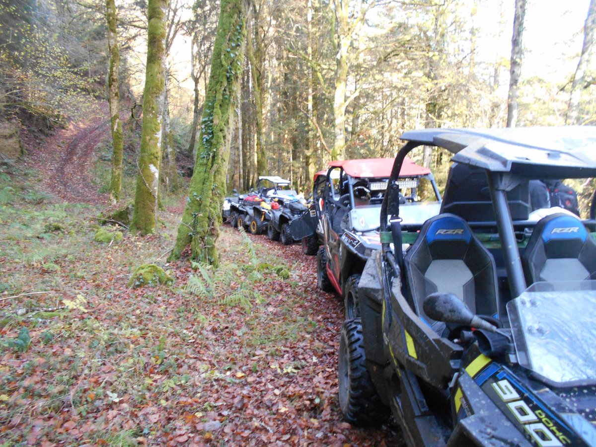 randonnee quad dans le cantal