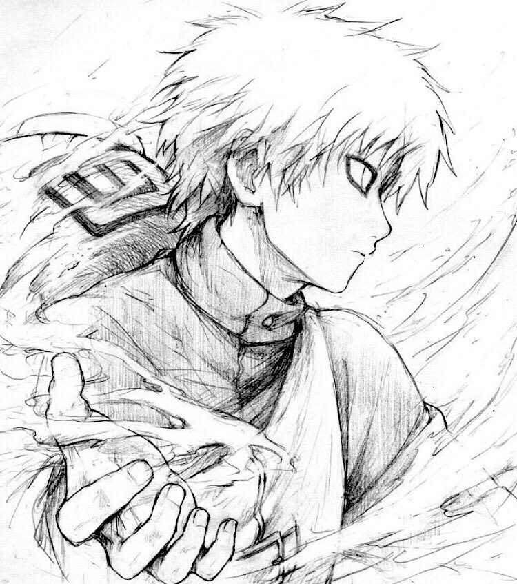 さいころせいや En Twitter Naruto ナルト 我愛羅 イラスト らくがき 絵描きさんと繋がりたい 私の絵嫌いじゃないよって人rt 我愛羅さん