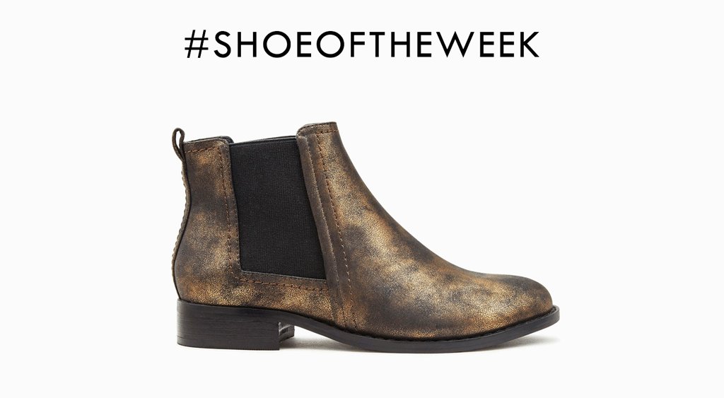 RT to #WIN our #ShoeOfTheWeek: these Gold Wash Chelsea Boots £35 ow.ly/5sep306cm63 
T&amp;Cs: ow.ly/a8nG306cm64