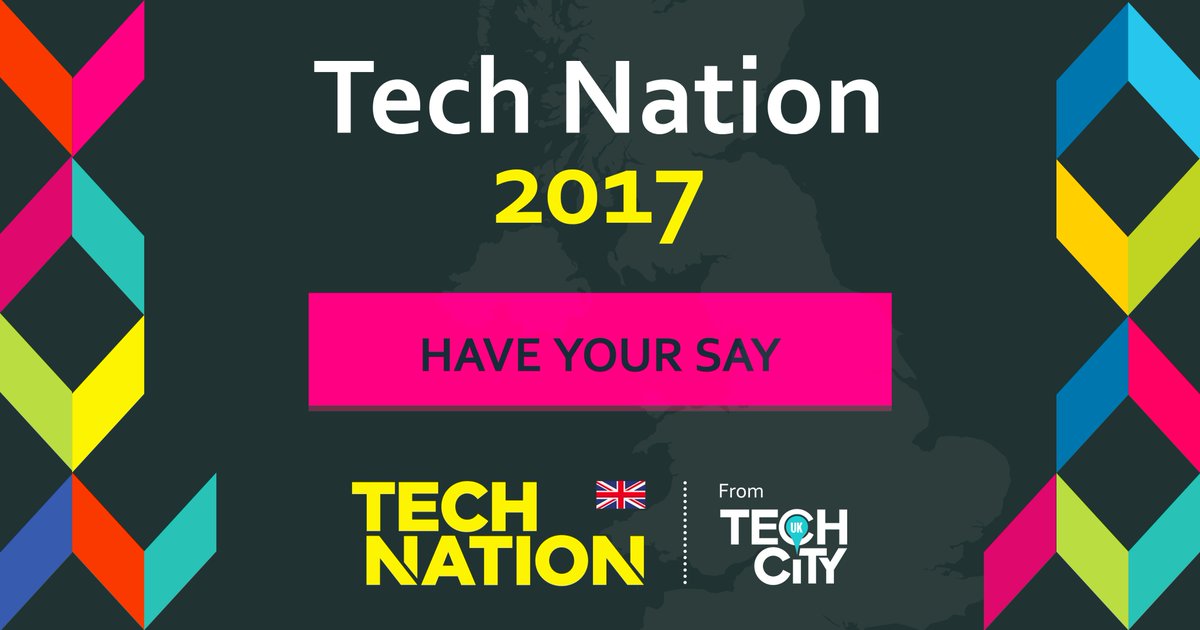 TechNation's tweet photo. Calling #UKTech community! The #TechNation 2017 survey is now live - make your voice heard: https://t.co/57NfEBWJoc https://t.co/TGJh6rkSct