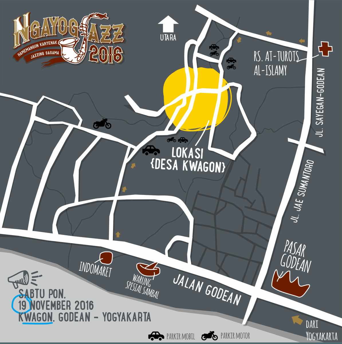 starjogja's tweet photo. #ShuttleJazz mulai jam 11.00 WIB. Berangkat setiap 1 jam sekali dari & menuju lokasi #Ngayogjazz2016 - @ngayogjazz https://t.co/vJMoPuzLaY