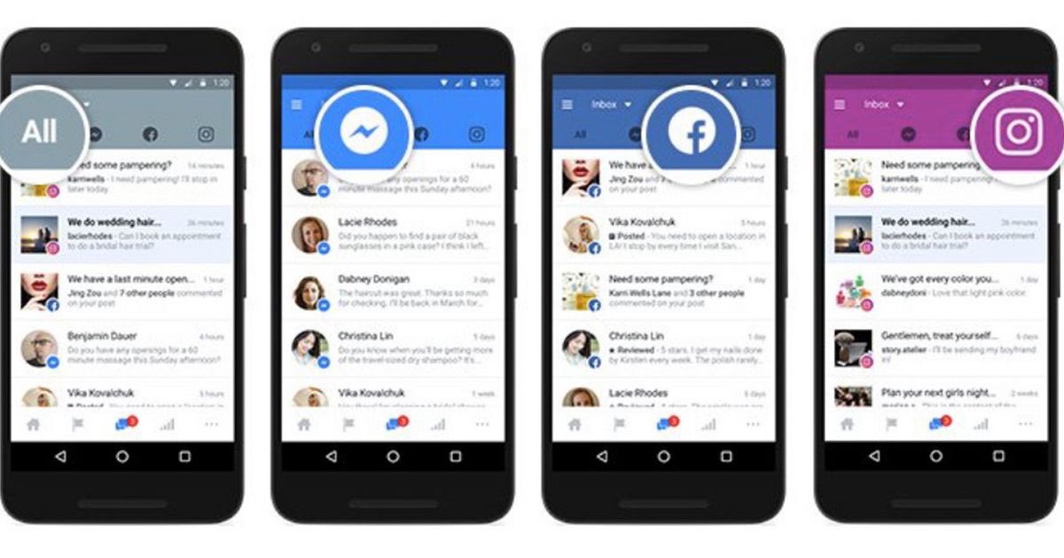 CompletoDigital's tweet image. Facebook&apos;tan akıllı telefonlara düzen! #PagesManager ile #Instagram, #Facebook ve #Messenger&apos;ı yakında tek çatı altından kullanabileceğiz.