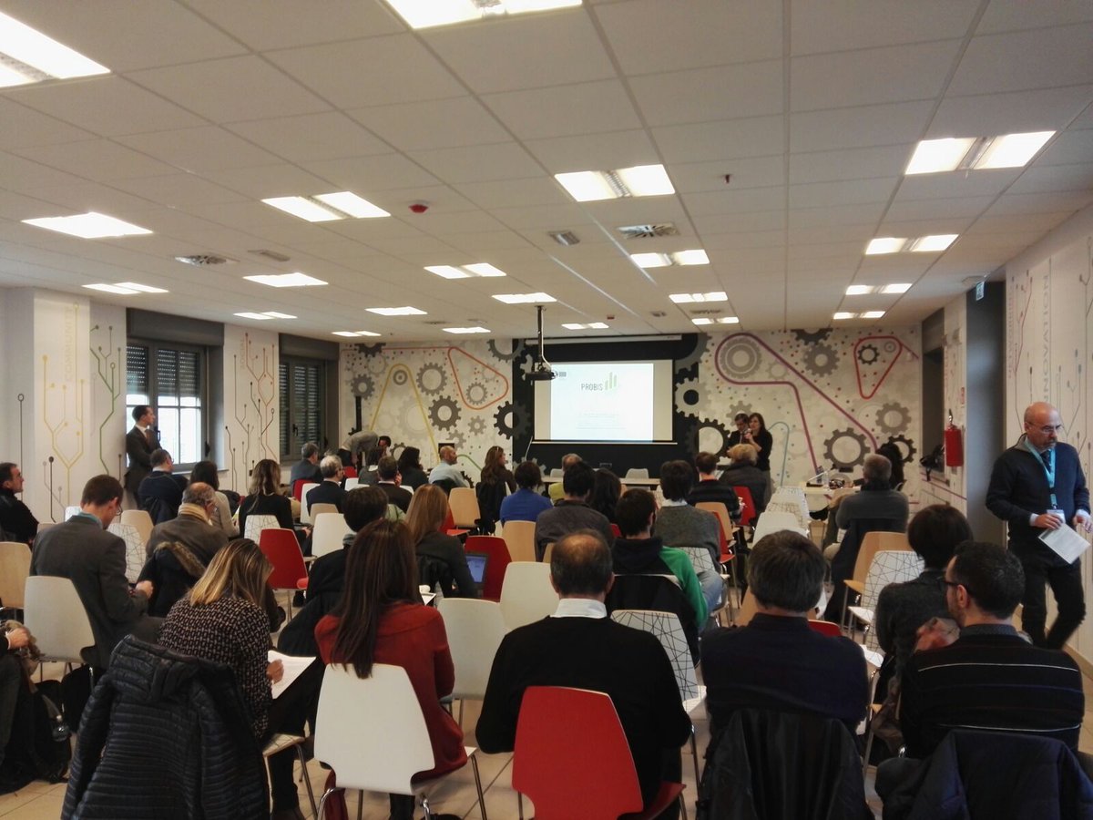 ProbisProject's tweet photo. Opening Session at#Probisfinalcinference at Open Inet in via F. CIgna in Turin #PPI #innovation https://t.co/3hX77QLKPx
