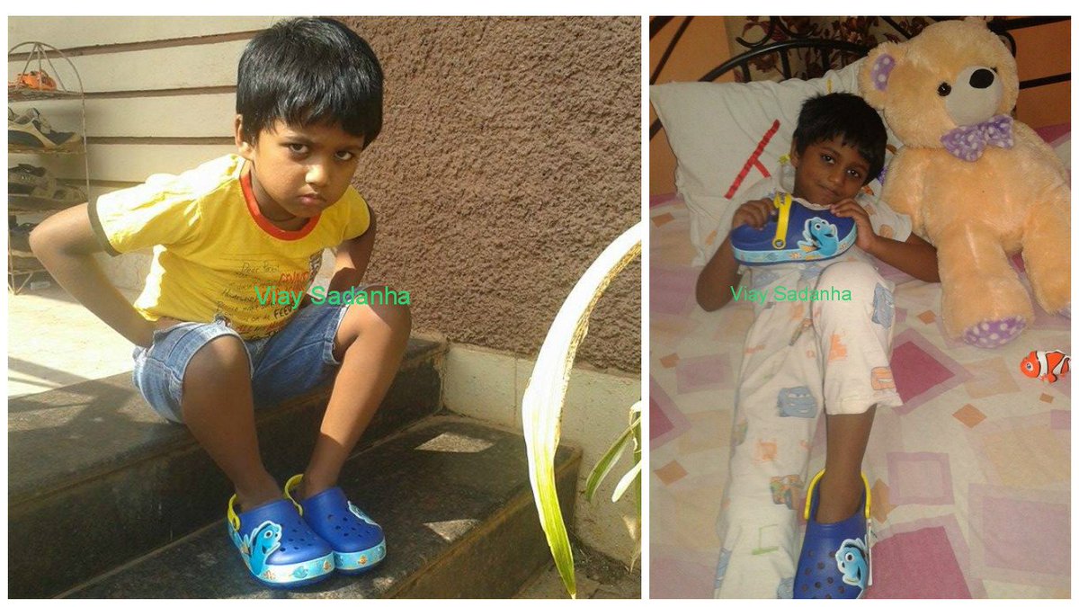 yayam02's tweet photo. @CrocsIndia 
#CrocsChildrensDay #CrocsKids My son loves Crocs as its cute,comfy.He wears it everywhere &amp; insists sleeping with it at night https://t.co/O5HRulEQyX