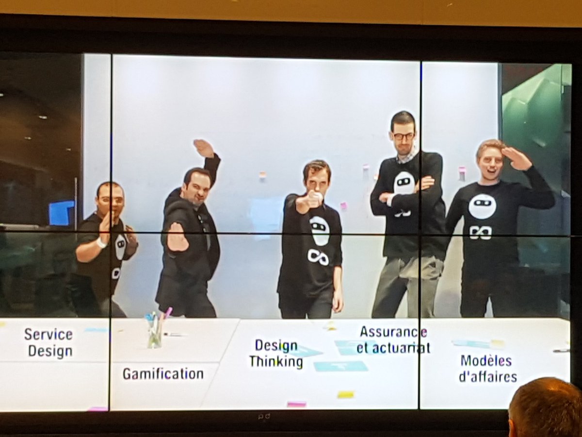 IlhamLmissaoui's tweet photo. #fintech #Insurtech #justinsuring  révolutionner l'#assurance #gamification &amp; #blockchain envie de l'essayer! #cooperathon16 #desjardinslab https://t.co/cxR3HMnzLd