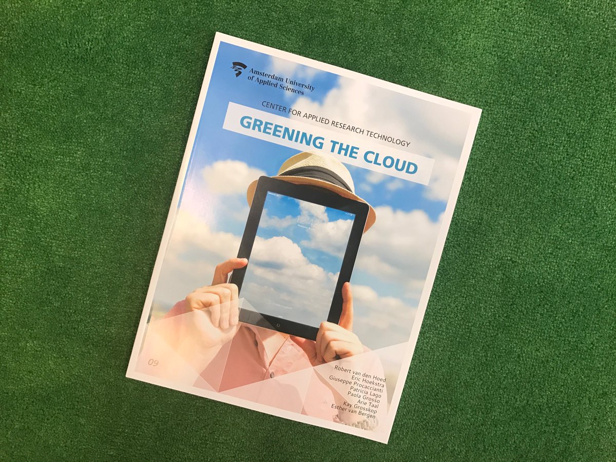 GreenITAms's tweet photo. Want to know about #green #cloud #research? Download the publication of the @GreenCloudNL project: https://t.co/rMDvV26sWO #GreenITWeek https://t.co/yFX2fATd9i