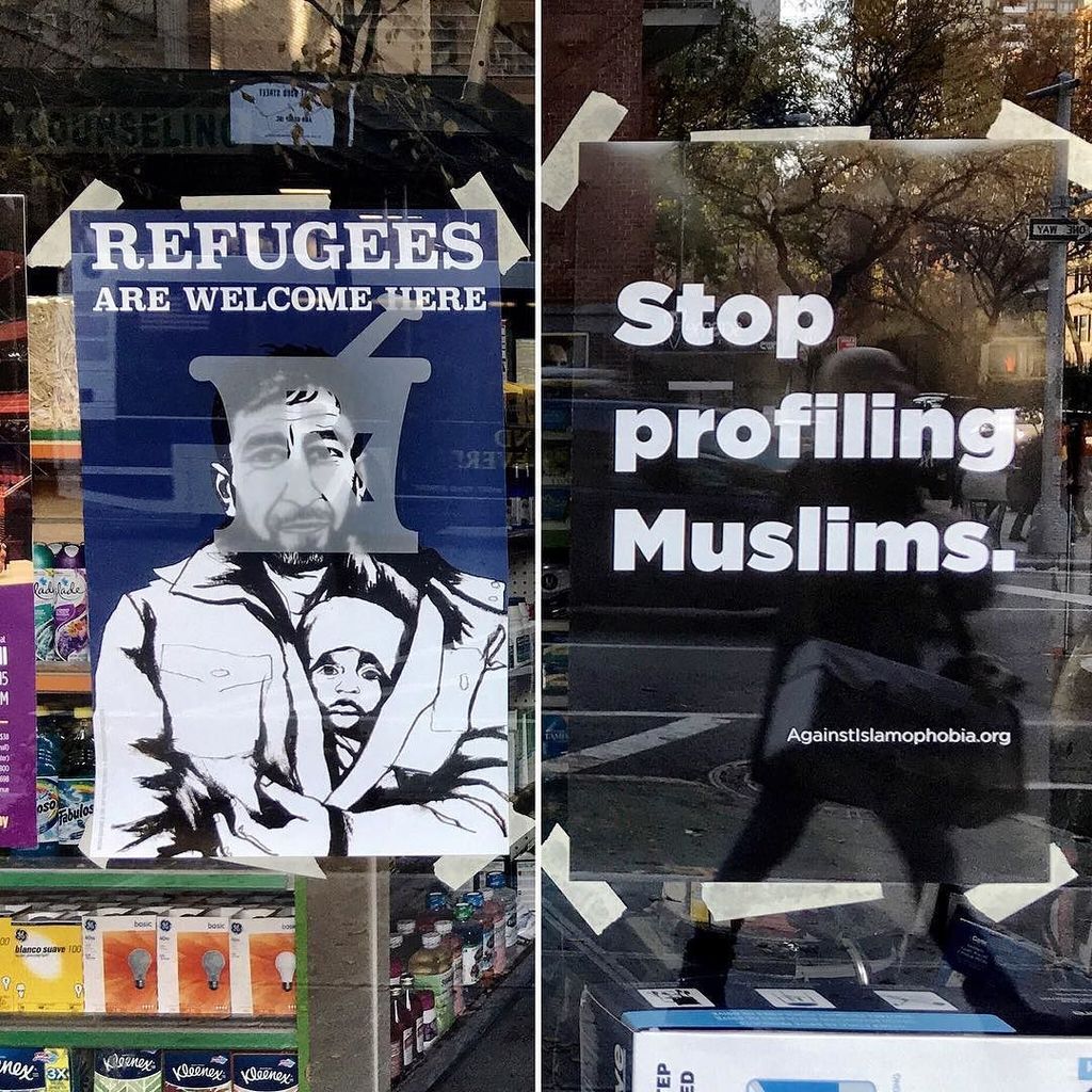 nytherapy's tweet photo. #loving #myneighborhood #upperwestside #refugeeswelcome #stopprofilingmuslims https://t.co/vAlosaWaeg https://t.co/NHRt46eSNi