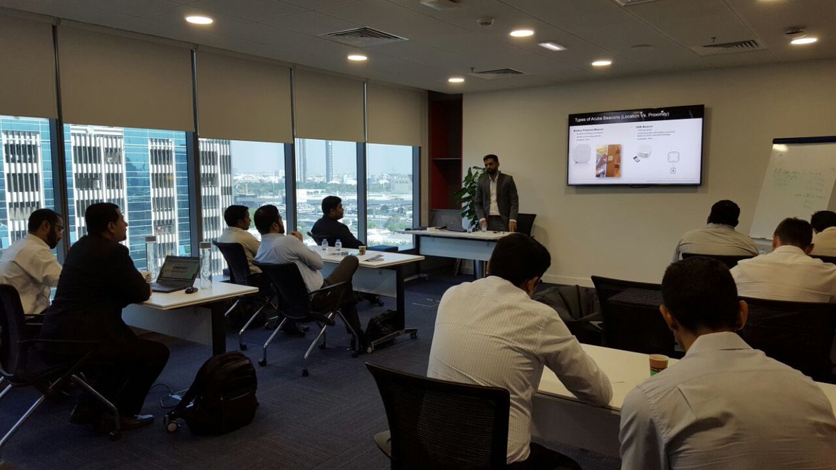 RedingtonValue's tweet image. #HPE #ArubaNetwork Partner Bootcamp at #Redingtonvalue office in Dubai, UAE