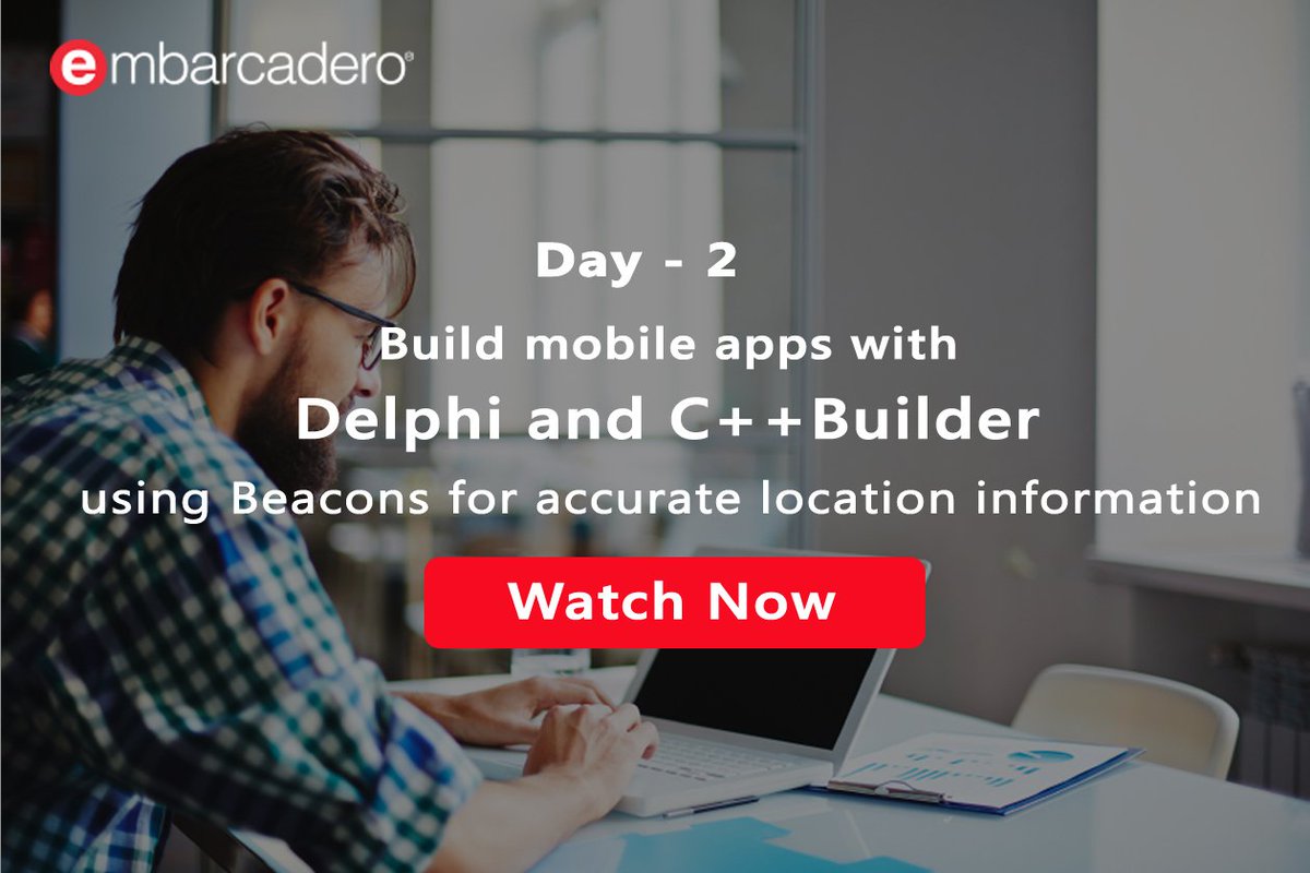 EmbarcaderoTech's tweet image. Learn how to build mobile apps with #Delphi and C++Builder
&amp;gt;&amp;gt;&amp;gt; embt.co/2fd12Fk

#CodeRageXI #programmers #AppDevs