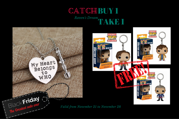 daravensdream's tweet photo. STARTING NOVEMBER 21 TO NOVEMBER 28
BUY Raven's My Heart Belong To Who &amp; GET 1 OF ANY 
Doctor Who Packet Key Chain #doctorwho https://t.co/X9UCW217xD