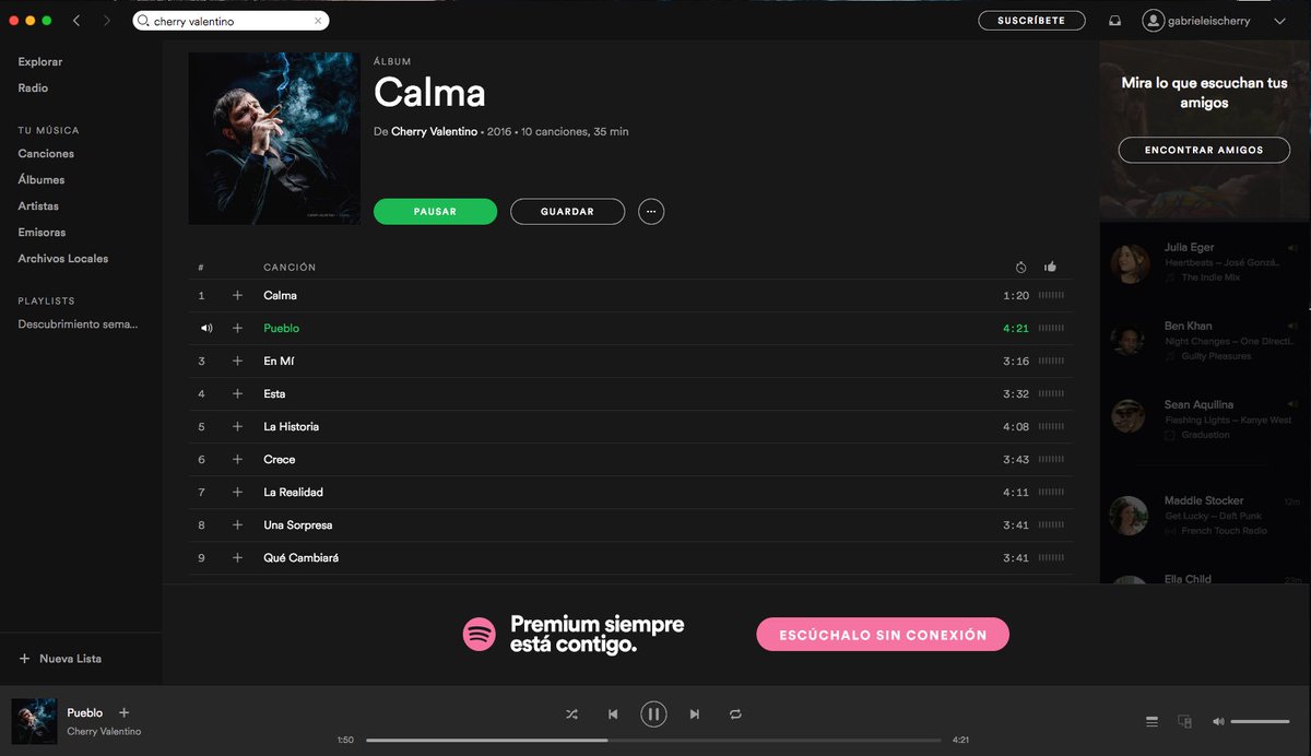 Cherry Valentino's new album is now available on Spotify, you can hear it for free! Enjoy it!