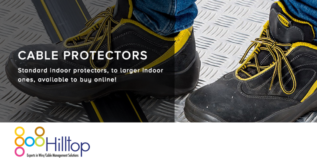 HilltopProducts's tweet photo. Eliminate trip hazards and protect any floor mounted wires with this range of cable covers. https://t.co/jgveoBEdRg #cablecovers #cables https://t.co/PNgGDSM5li