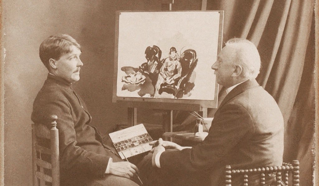 Ook belangstelling uit #Belgie voor lezing Rik Wouters &amp; Nederland <a href="/VuAmersfoort/">Volksuniversiteit</a> museumflehite.nl